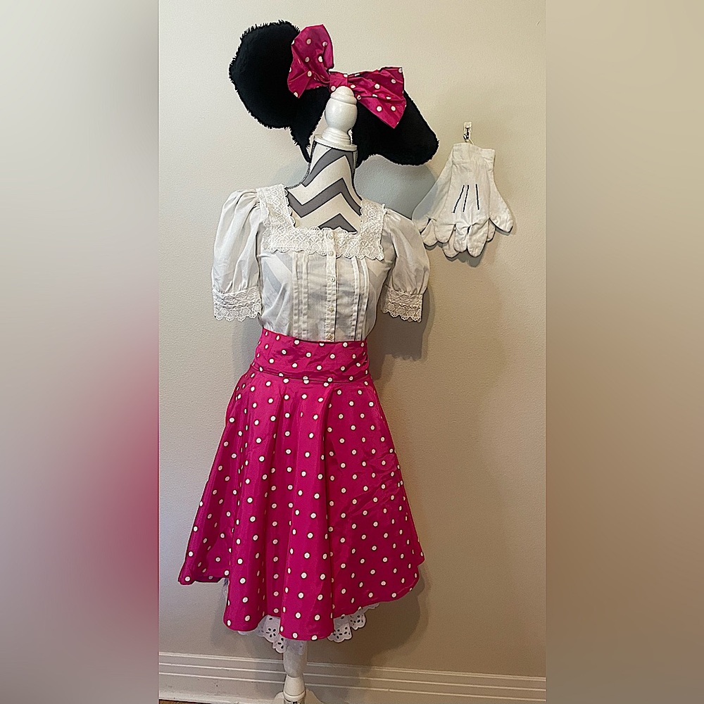 Minnie Mouse Handmade Costume SIZE - Small